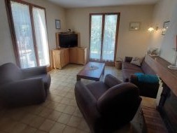 Wohnbereich des Ferienhaus in Grand Village Plage